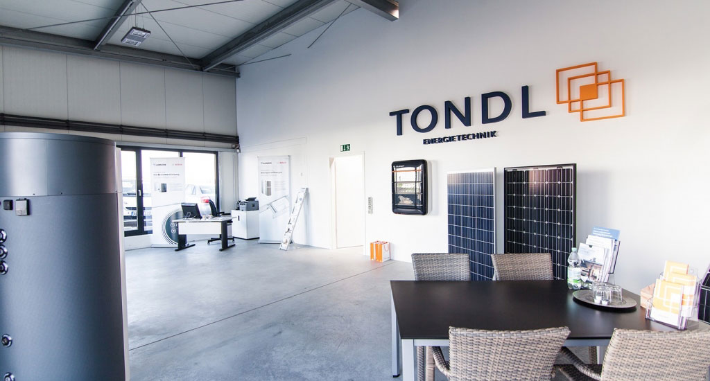 Präsentationsraum Tondl Energietechnik GmbH